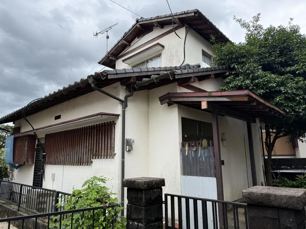 福岡市早良区 M様邸 外壁・屋根塗装工事・各所修繕工事 施工前