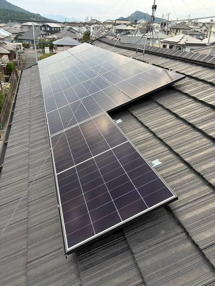 太陽光パネルの設置例