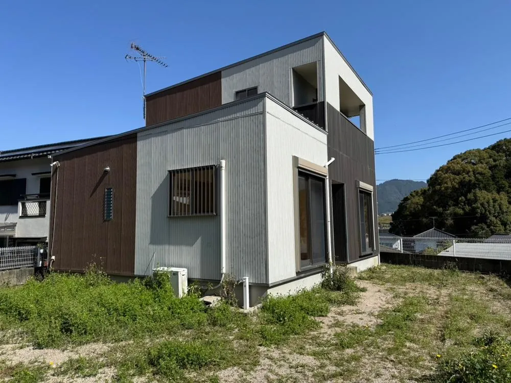 宇美町 I様邸 外壁塗装・光触媒塗装・コーキング打替 施工前