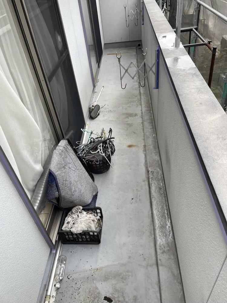 志免町 T様邸 ベランダ防水工事 施工前